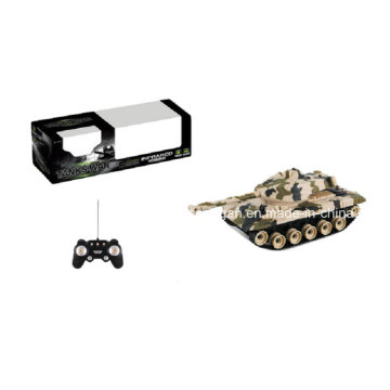 R / C Battle Tank (sin batería incluida) Juguete de plástico militar